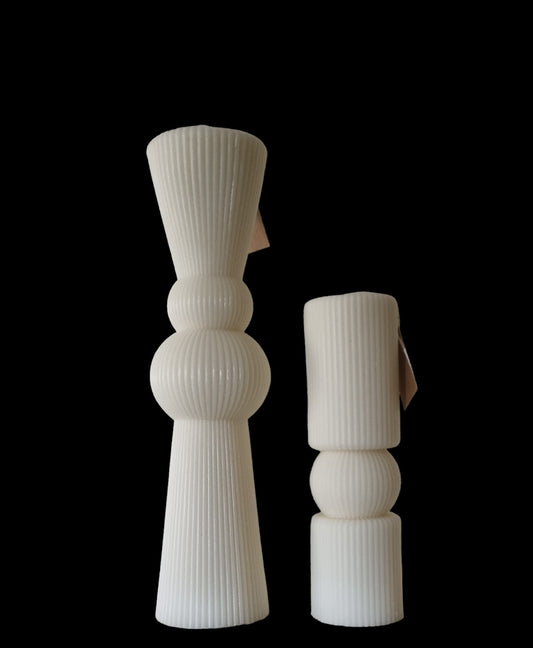 Royal Pillars candle set of 2