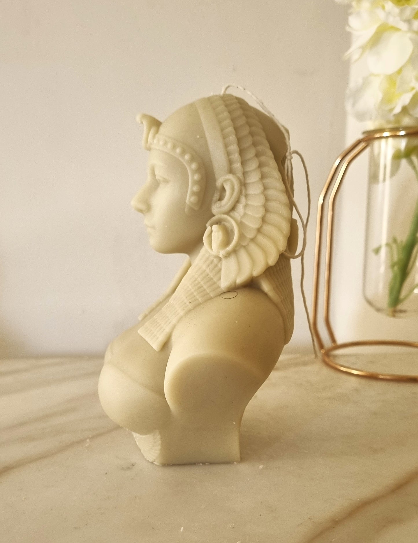 Egyptian Cleopatra candle